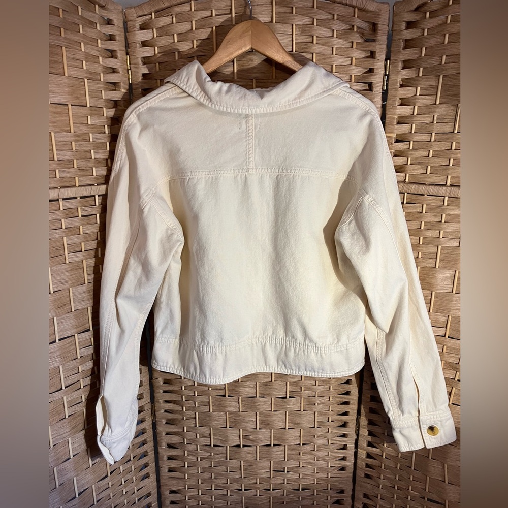 100% Cotton Ella Rafaella Women's Button Jacket - Picture 4 of 9
